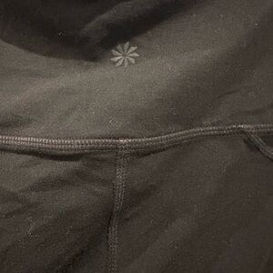 Athleta Elation high-rise black leggings size small